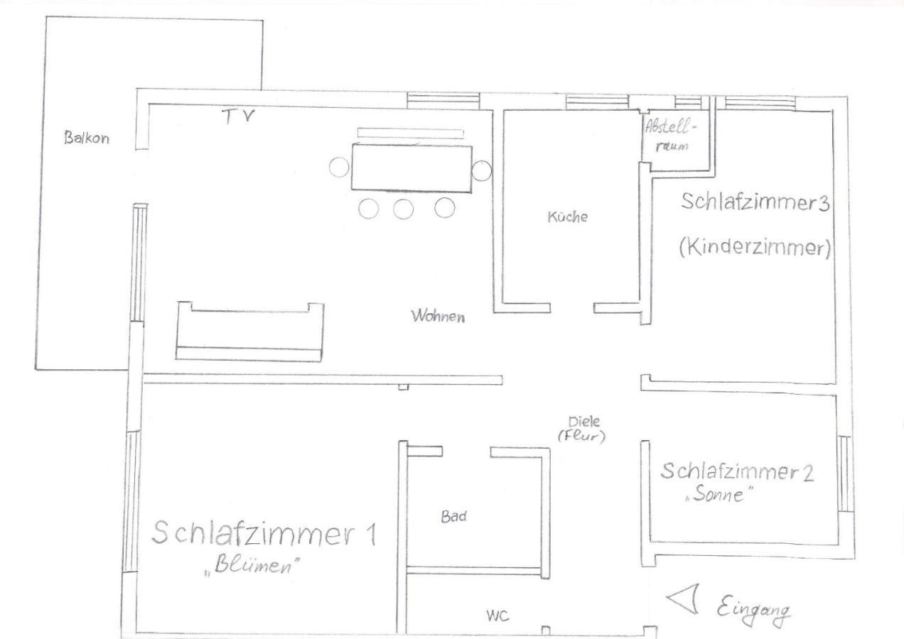 4-Zimmer Kinderfreundliche Ferienwohnung Friedrichshafen Bagian luar foto
