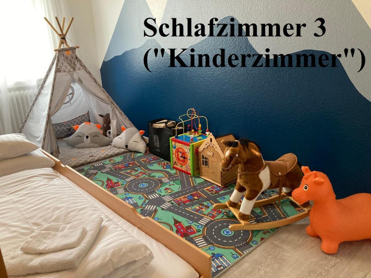 4-Zimmer Kinderfreundliche Ferienwohnung Friedrichshafen Bagian luar foto
