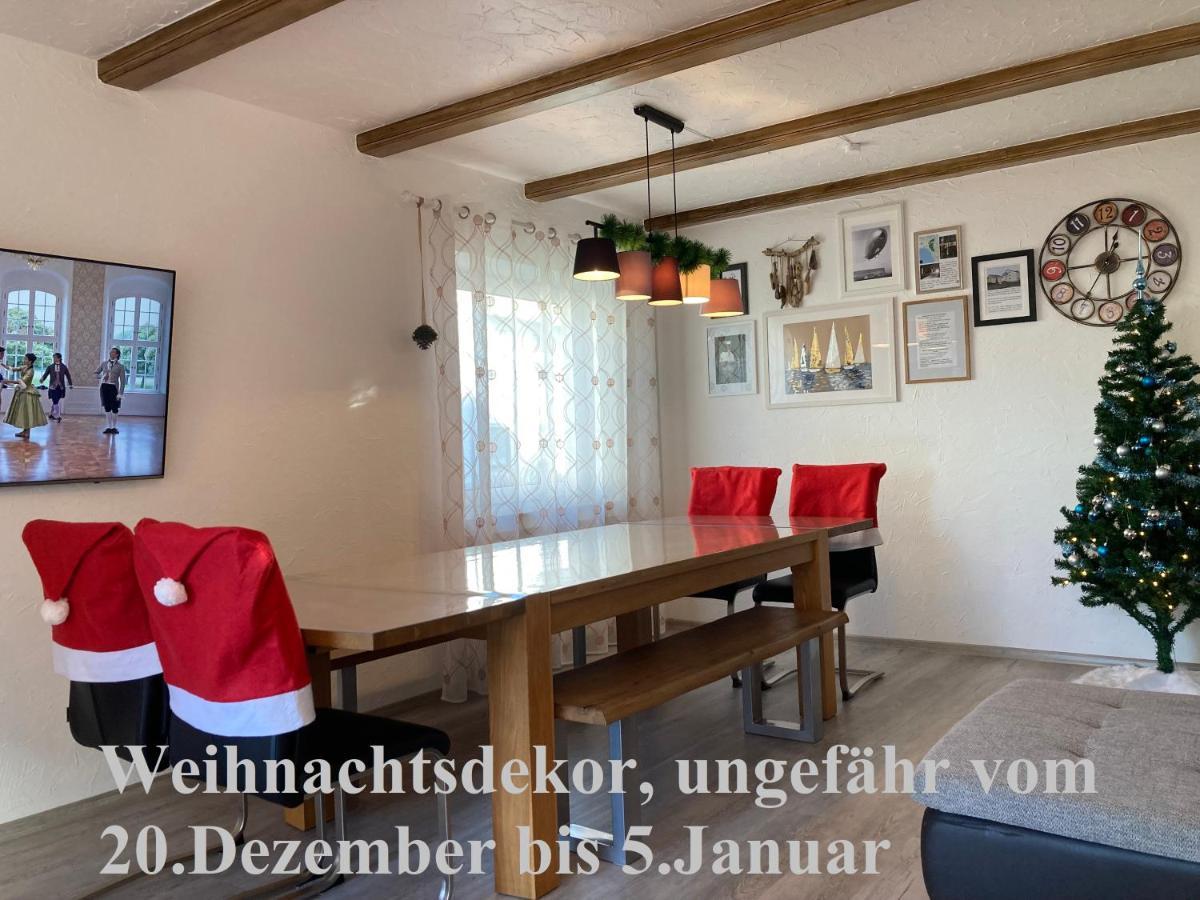 4-Zimmer Kinderfreundliche Ferienwohnung Friedrichshafen Bagian luar foto